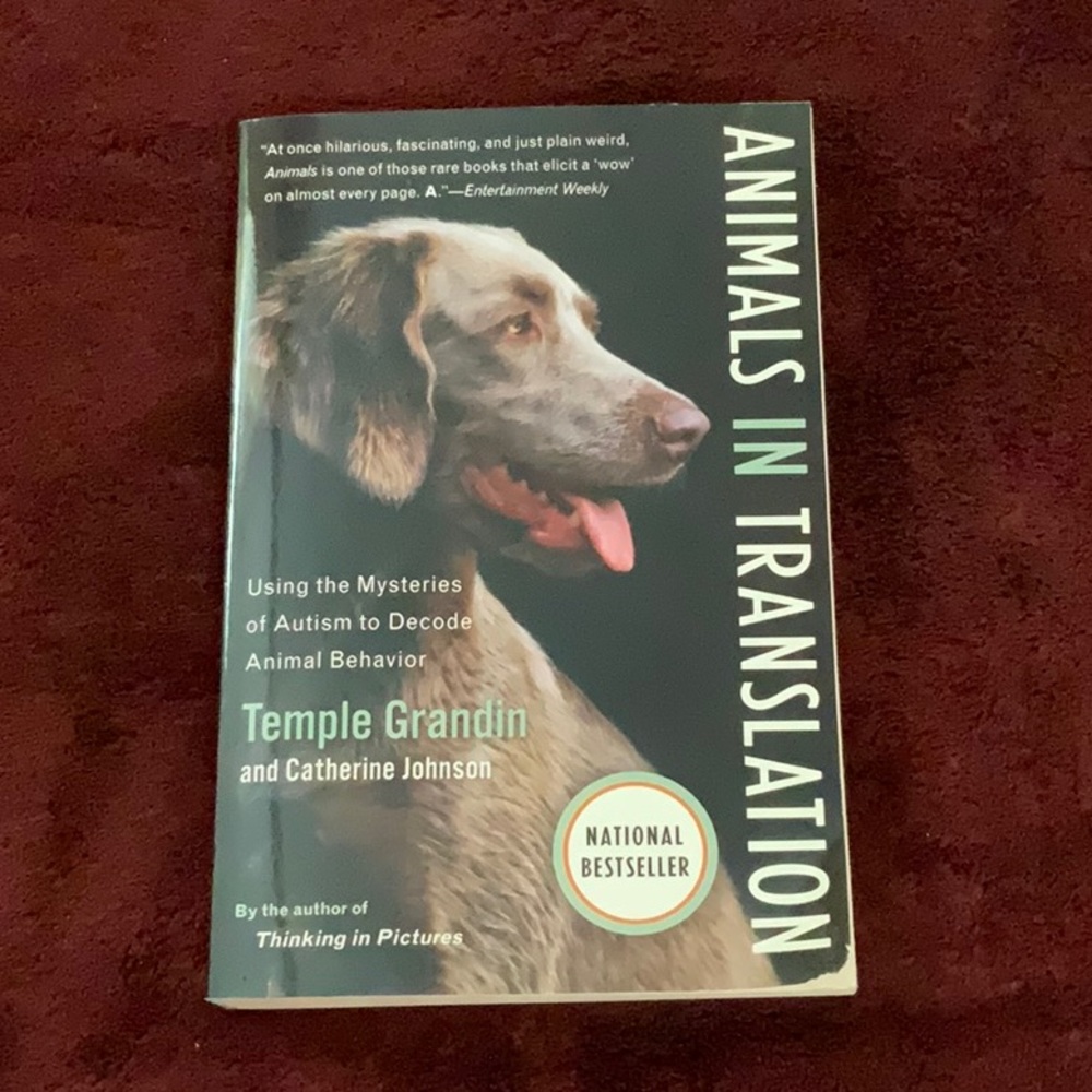 “Animals in Translation” By Temple Grandin |Books to read with kids | 350 pages